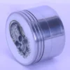 Skull Sticker 50mm 4 Parts Metal Grinder - Image 3